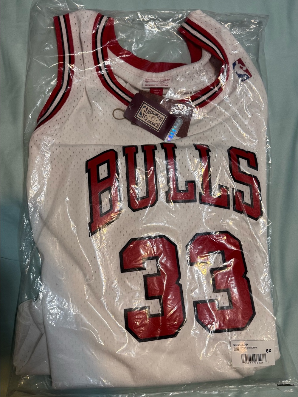 Mitchell & Ness NBA Swingman Jersey Chicago Bulls 97-98 Scottie Pippen 6XLB